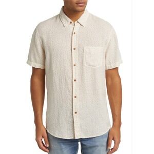 Rails Carson Scattered Seed Mustard Button Down 2x‎ NWT